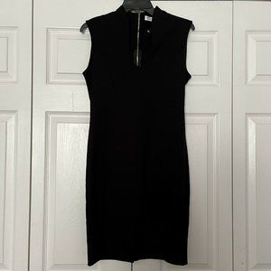 New Stella Luce Black Sleeveless Bodycon Dress Midi Size L